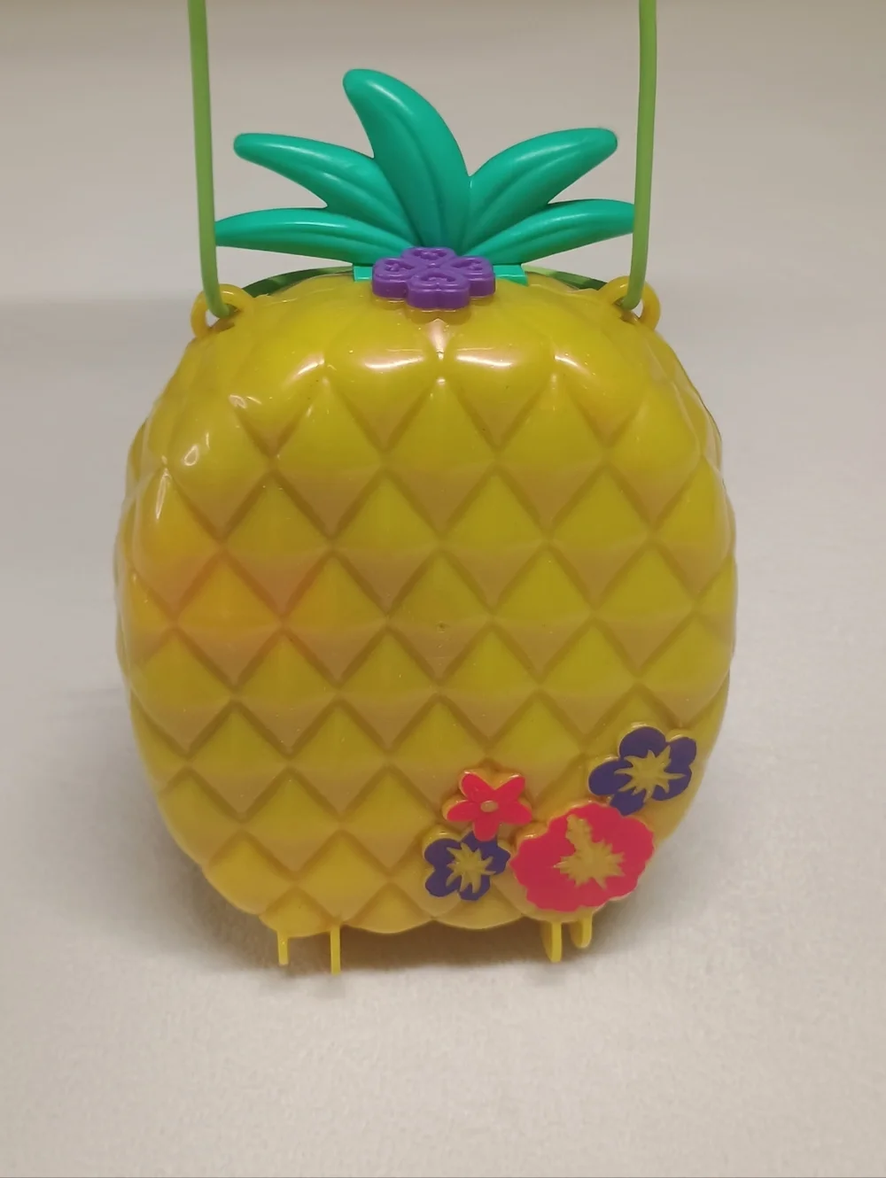 Mattel Polly Pocket Yellow Pineapple Purse Playset
